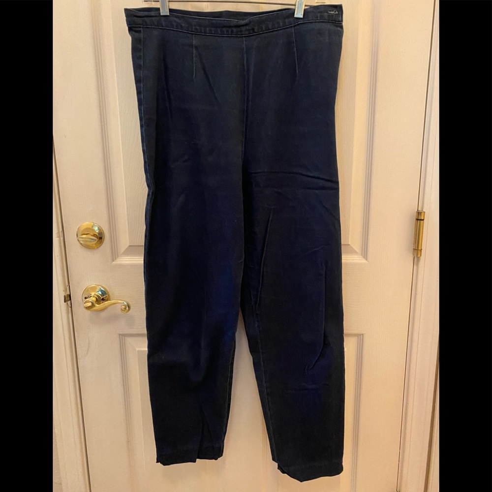 Talbots stretch tapered jean pants 12
